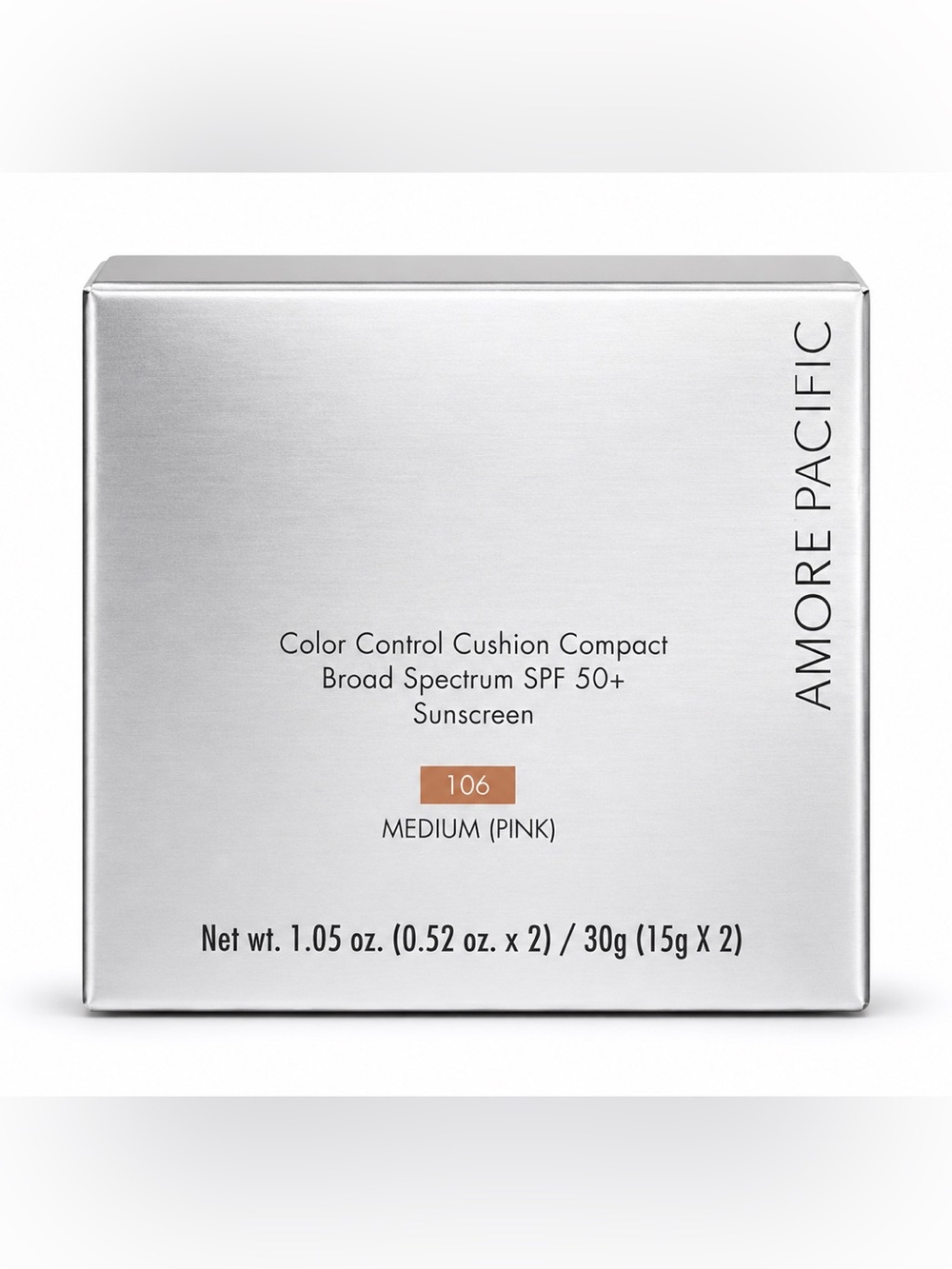 AMORE PACIFIC Color Control Cushion Compact SPF 50+ - 106 Medium (Pink)